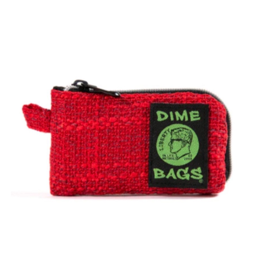 5" Padded Pouch From Dime Bags- Red NWT